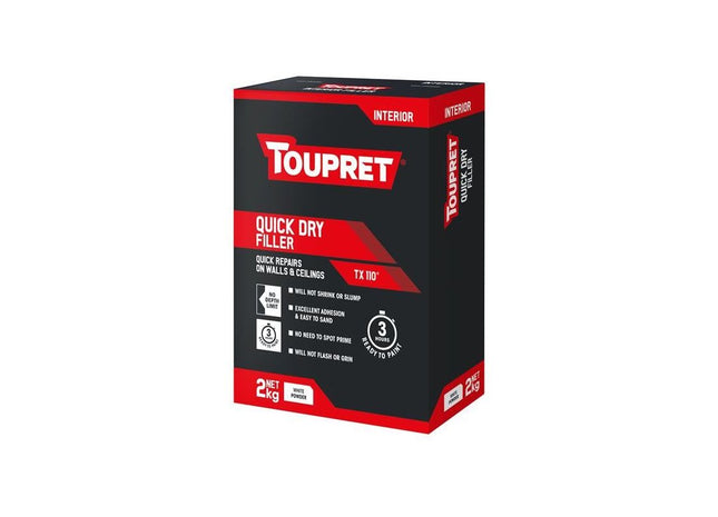 Toupret Quick Dry Filler 2kg Toupret - RockBottom Northampton