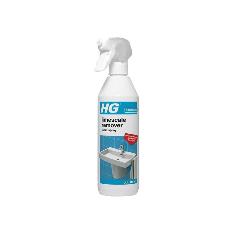 Hg Limescale Remover Foam Spray 500ml HG - RockBottom Northampton