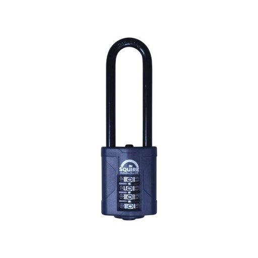 Squire CP40/2.5 Combination Padlock 4-Wheel 40mm Extra Long Shackle 63mm Boxed Squire - RockBottom Nothampton