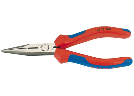 Draper Knipex 25 02 160 SBE Long Nose Pliers - Heavy Duty Handles, 160mm 69576 Draper - Town Tools 