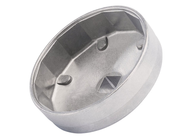 Draper Oil Filter Socket 74mm 14 Flats for Audi, BMW, GM, Rover, VW 29186 Draper - Town Tools 