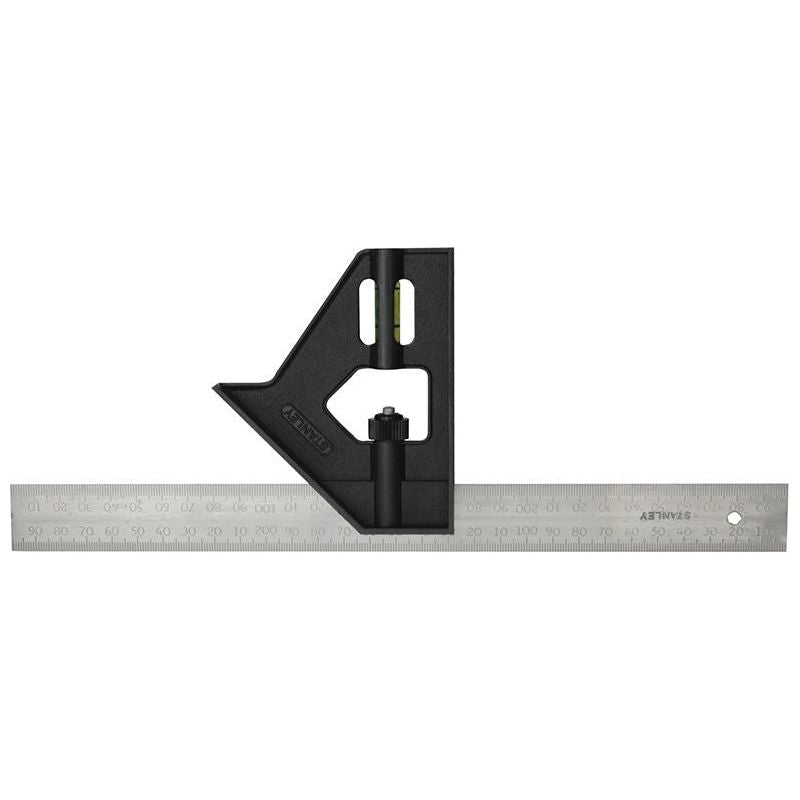 Stanley® Hand Tools Combination Square 300mm (12in) STANLEY® Hand Tools - RockBottom Nothampton