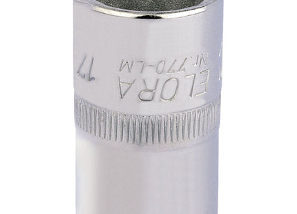 Draper Elora Bi-Hexagon Socket, 1/2" Sq. Dr., 17mm 24624 Draper - Town Tools 