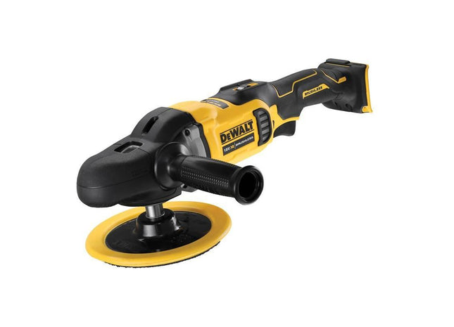 Dewalt Power Tools DCM849N XR Brushless Rotary Polisher 180mm 18V Bare Unit DeWALT Power Tools - RockBottom Northampton
