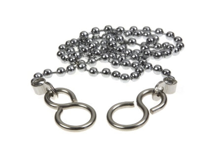 KwikPak bath chain - chrome 18"