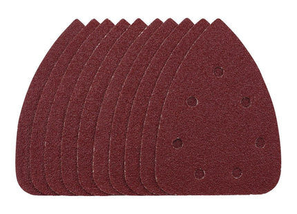 Draper Detail Sanding Sheets with Hook and Loop, 140mm, 40 Grit, SSD6 (Pack of 1 Draper - Town Tools 