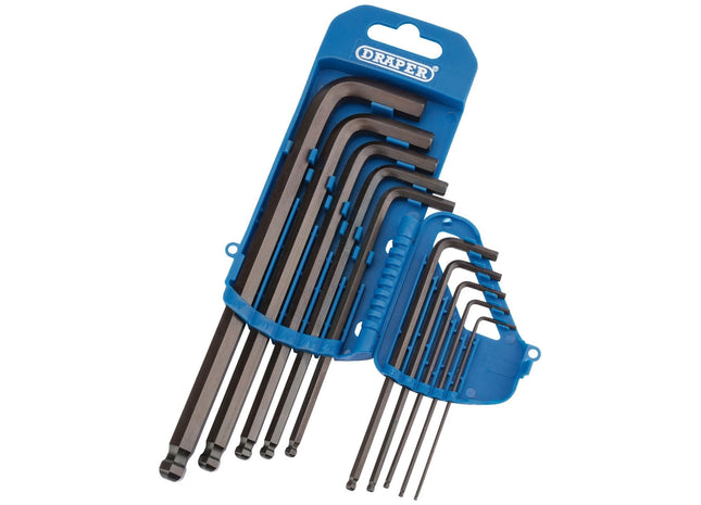 Draper Imperial Hex. and Ball End Hex. Key Set (10 Piece) 33716 Draper - Town Tools 
