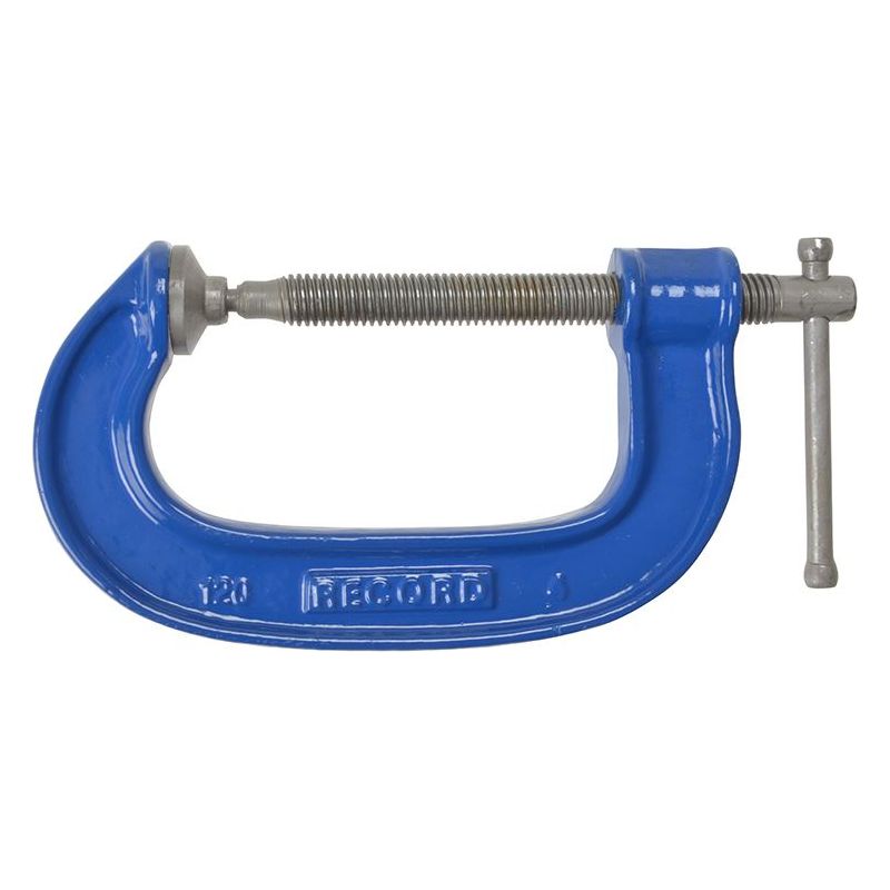 Irwin® Record® 120 Heavy-Duty G-Clamp 100mm (4in) IRWIN® Record® - RockBottom Northampton