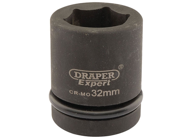 Draper Expert HI-TORQ 6 Point Impact Socket, 1" Sq. Dr., 32mm 05112 Draper - Town Tools 