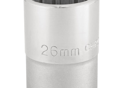 Draper 12 Point Socket, 3/4" Sq. Dr., 26mm 16694 Draper - Town Tools 