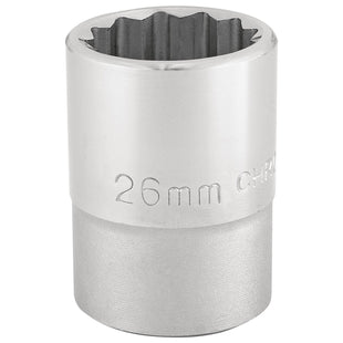 Draper 12 Point Socket, 3/4" Sq. Dr., 26mm 16694 Draper - Town Tools 