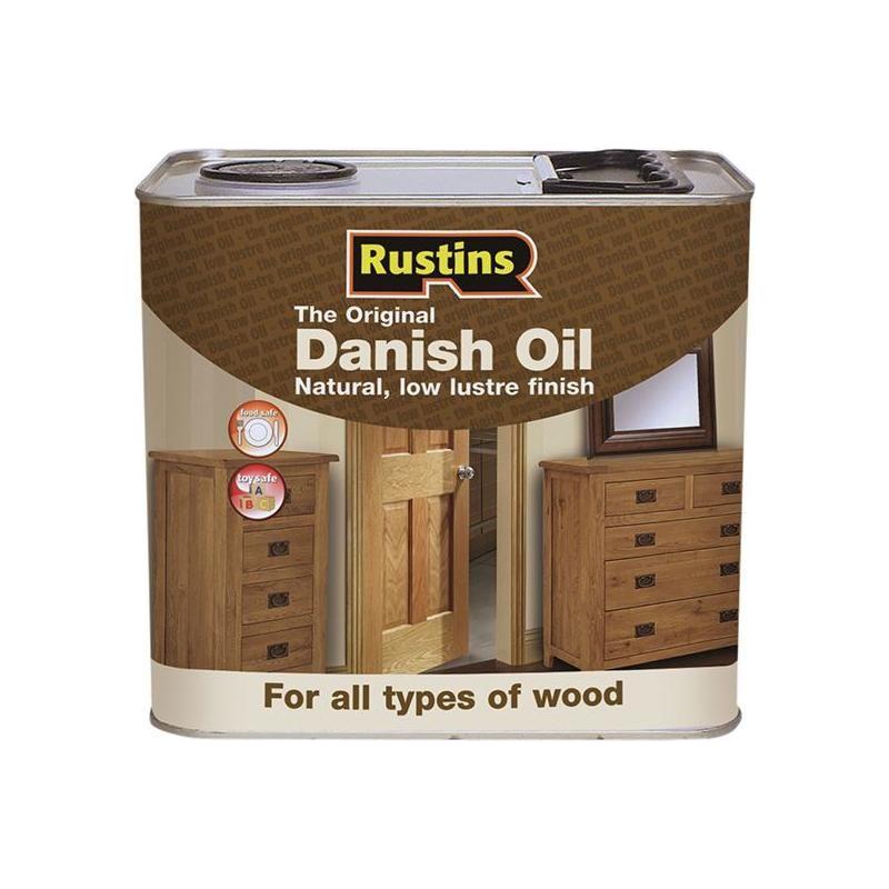 Rustins Original Danish Oil 2.5 litre Rustins - RockBottom Nothampton