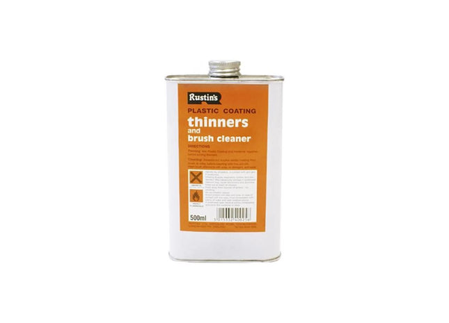 Rustins Plastic Coating Thinners 500ml Rustins - RockBottom Nothampton