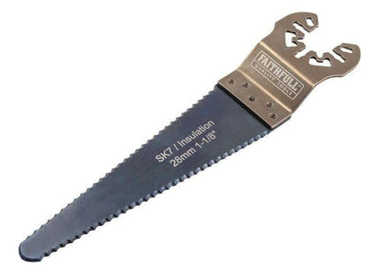 Faithfull SK7 Wavy Edge Insulation Cutter Blade 100mm Faithfull - RockBottom Northampton