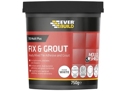 Everbuild Sika 703 Fix & Grout Tile Adhesive 7.5kg Everbuild Sika - RockBottom Northamptin