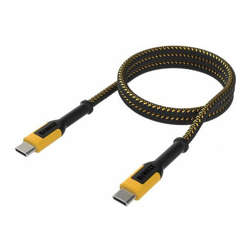 Dewalt Telecoms USB C to USB C 100W Reinforced Charging Cable 1.2m (4ft) DEWALT Telecoms - RockBottom Northampton