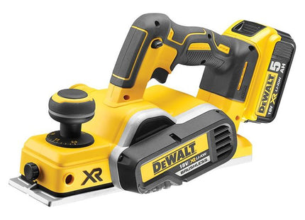 Dewalt Power Tools DCP580P2 XR Brushless Planer 18V 2 x 5.0Ah Li-ion DeWALT Power Tools - RockBottom Northampton