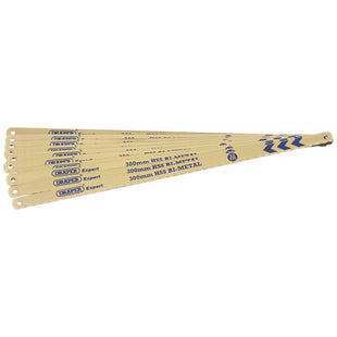 Draper Bi-metal Hacksaw Blades, 300mm, 32tpi (Pack of 10) 38266 Draper - Town Tools 