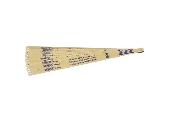 Draper Bi-metal Hacksaw Blades, 300mm, 32tpi (Pack of 10) 38266 Draper - Town Tools 