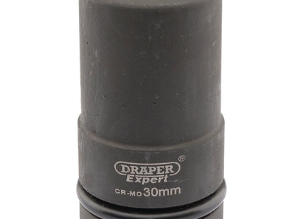 Draper Expert HI-TORQ 6 Point Deep Impact Socket, 1" Sq. Dr., 30mm Draper - Town Tools 