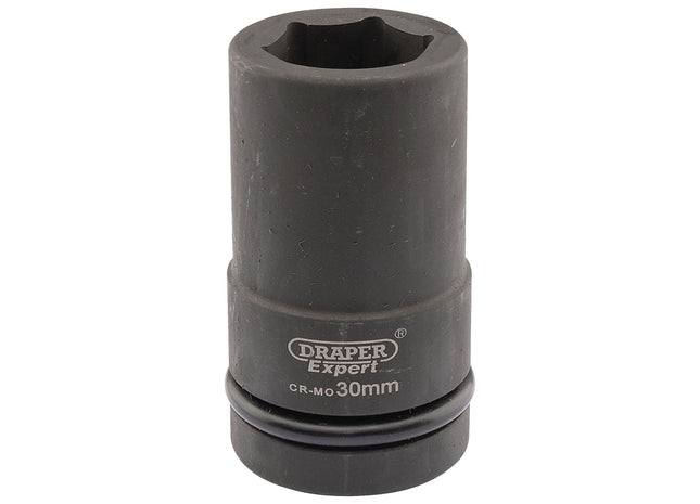 Draper Expert HI-TORQ 6 Point Deep Impact Socket, 1" Sq. Dr., 30mm Draper - Town Tools 