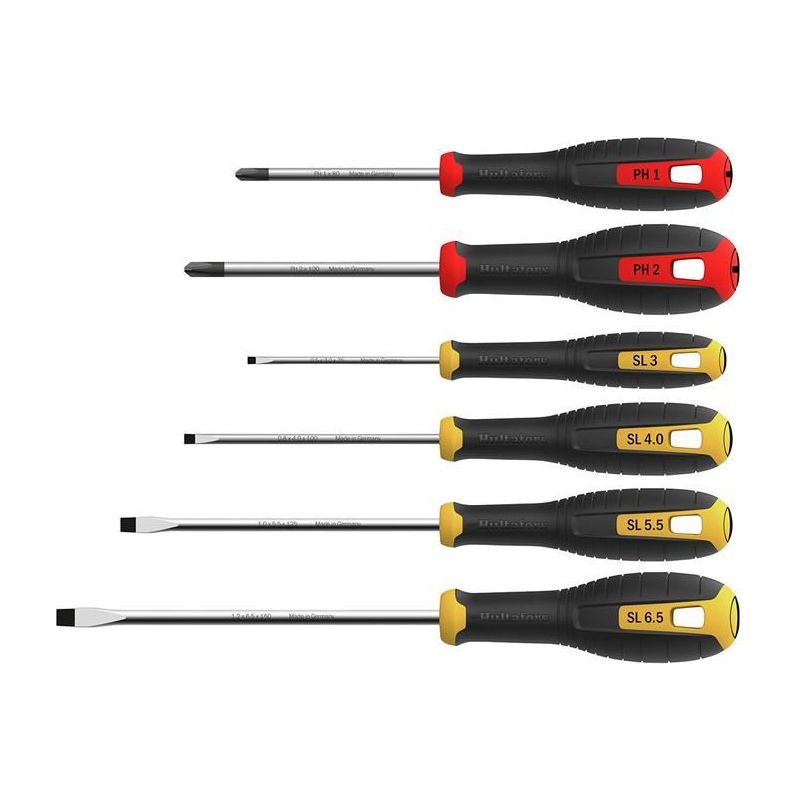 Hultafors Phillips & Slotted Screwdriver Set, 6 Piece Hultafors - RockBottom Northampton