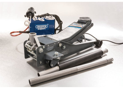 Draper Expert Professional Low Profile Garage Trolley Jack, 2 Tonne 31481 Draper - Town Tools 