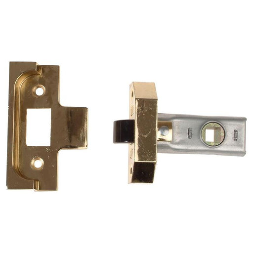 Union Rebated Tubular Mortice Latch 2650 Electro Brass 63mm 2.5in UNION - RockBottom Northampton