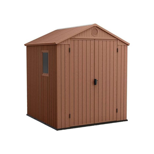 Keter Darwin Shed Brown 6 x 6ft Keter - RockBottom Northampton