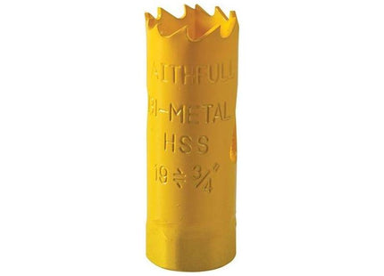 Faithfull Bi-Metal Cobalt Holesaw 19mm Faithfull - RockBottom Northampton