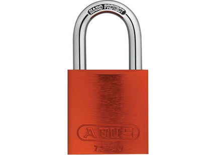 Abus Mechanical 72/40mm Aluminium Padlock Orange Keyed Alike TT02767 ABUS Mechanical - RockBottom Northampton 
