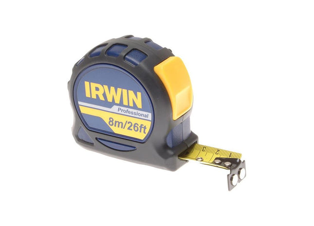 Irwin® Professional Pocket Tape 8m/26ft (Width 25mm) Carded IRWIN® - RockBottom Northampton