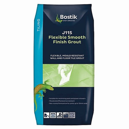 Bostik Smooth Finish Grout Grey 5Kg