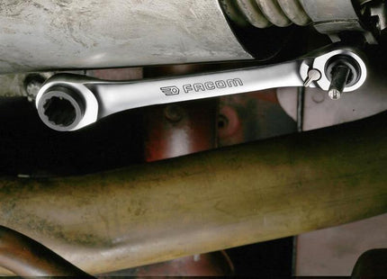 Facom Quatro Ratcheting Spanner Set, 2 Piece Facom - RockBottom Northampton