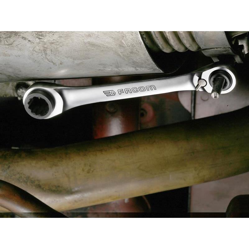 Facom Quatro Ratcheting Spanner Set, 2 Piece Facom - RockBottom Northampton