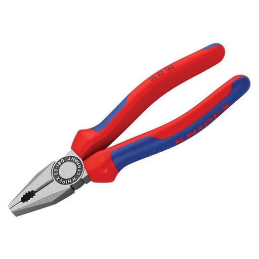Knipex Combination Pliers Multi-Component Grip 180mm Knipex - RockBottom Northampton