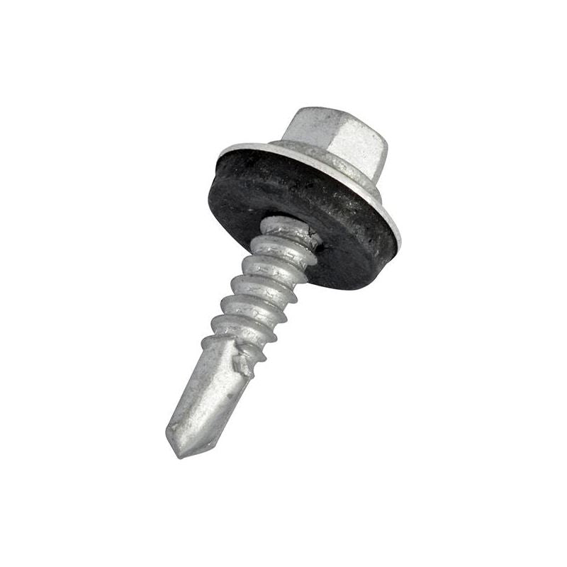 Forgefix TechFast Hex Head Roofing Screw Self-Drill Light Section 5.5 x 25mm Pack 100 ForgeFix - RockBottom Northampton