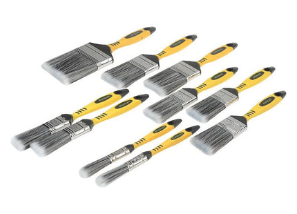 Stanley® Hand Tools Loss Free Synthetic Brush Set, 10 Piece STANLEY® Hand Tools - RockBottom Nothampton