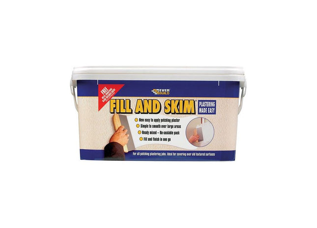 Everbuild Sika Fill & Skim Tub 5 litre Everbuild Sika - RockBottom Northamptin