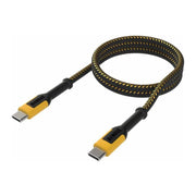 Dewalt Telecoms USB C to USB C 100W Reinforced Charging Cable 1.8m (6ft) DEWALT Telecoms - RockBottom Northampton