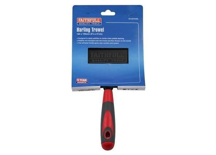 Faithfull Harling Trowel Soft Grip Handle 6.1/2in² Faithfull - RockBottom Northampton