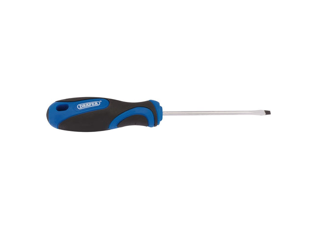 Draper Soft Grip Plain Slot Screwdriver, 3.2 x 75mm 48919 Draper - Town Tools 
