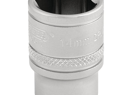 Draper 6 Point Metric Socket, 3/8" Sq. Dr., 14mm 16540 Draper - Town Tools 