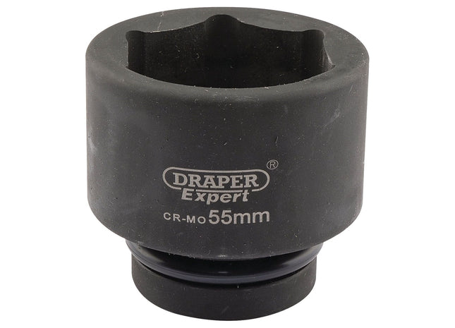 Draper Expert HI-TORQ 6 Point Impact Socket, 1" Sq. Dr., 55mm 05126 Draper - Town Tools 