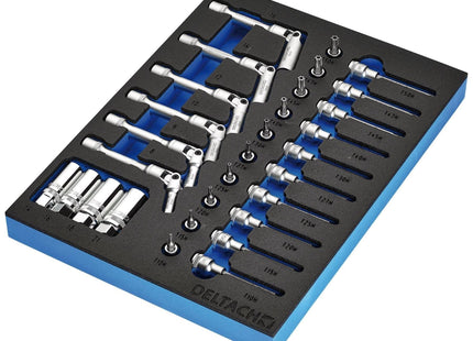 Draper Bunker Spark and Glow Plug Set in EVA Foam Inlay, 3/8" (20 Piece) Draper - Town Tools