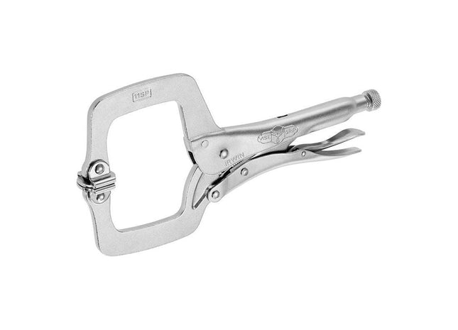 Irwin® Vise-Grip® 11SP Locking C-Clamp Swivel Pad 275mm (11in) IRWIN® Vise-Grip® - RockBottom Northampton