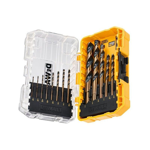 Dewalt Power Tools DT70727 BLACK&GOLD HSS Drill Set, 14 Piece DeWALT Power Tools - RockBottom Northampton