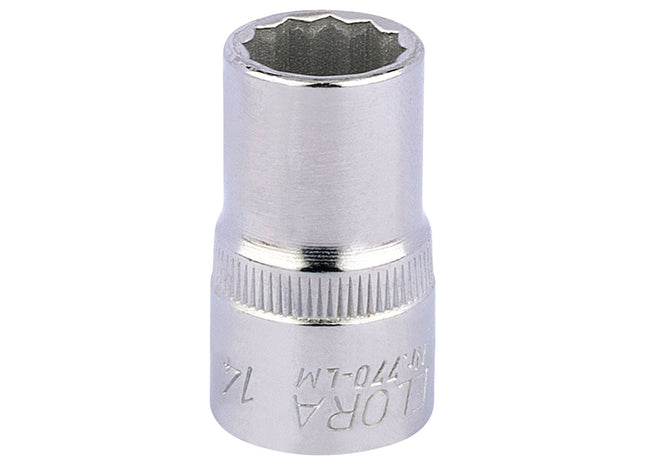 Draper Elora Bi-Hexagon Socket, 1/2" Sq. Dr., 14mm 24591 Draper - Town Tools 