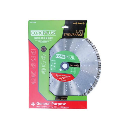 Coreplus GP350E Elite General-Purpose Diamond Blade 350mm CorePlus - RockBottom Northampton