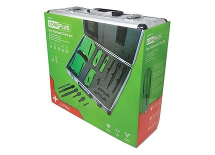Coreplus DCDKIT11 Diamond Dry Core Drill Bit Set, 11 Piece CorePlus - RockBottom Northampton